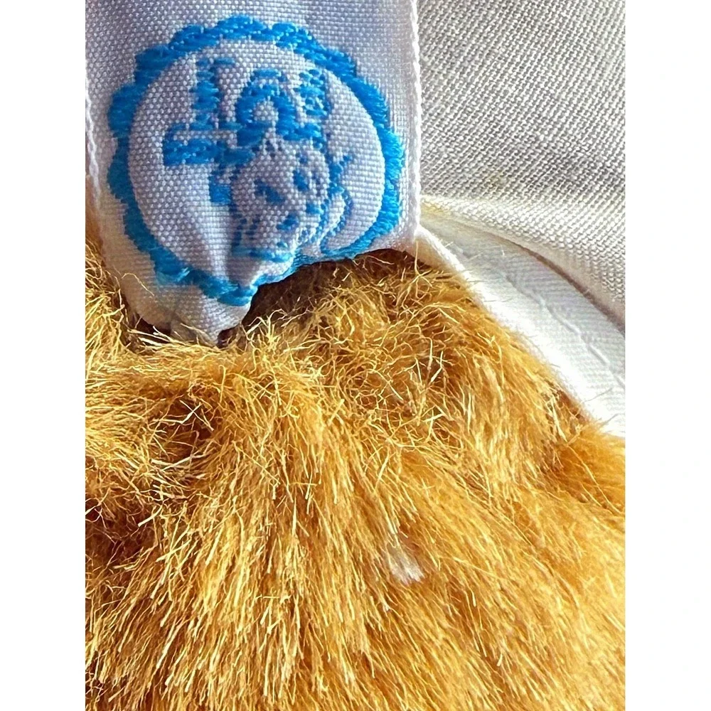 Vintage 1980's Jerry Elsner Nursing Care Plush Brown Bear Stuffed Animal Toy